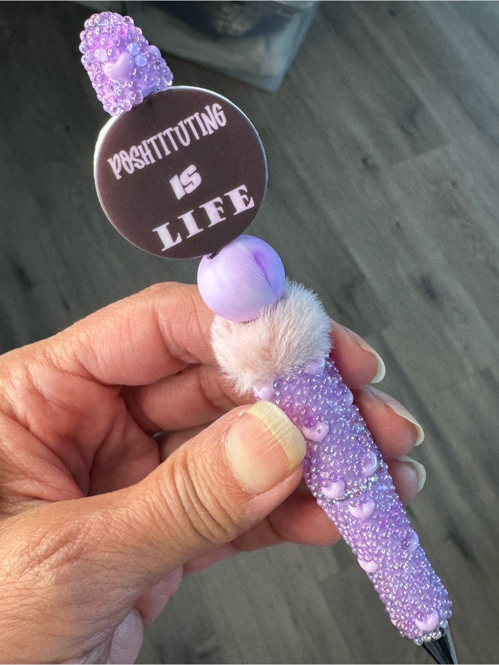 Posh life funny pen